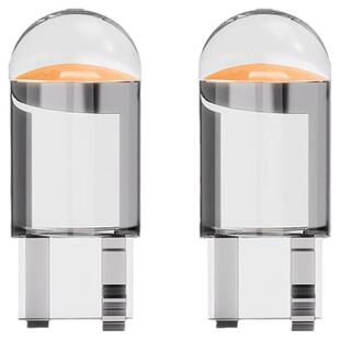 玻璃全透明LED车灯T10示宽灯COB汽车灯泡改装灯LED牌照灯插泡通用