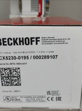 议价CX8180 CX5020-0111 倍福模块CPU控制器现货包邮咨询议价