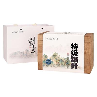 泰美茶镇2021年福鼎白茶特级白毫银针400g散茶叶磻溪老树礼盒装