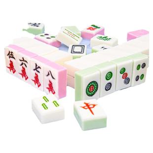 巧克力立体麻将蛋糕装饰插件红中白板发财烘焙摆件西点可食用甜品