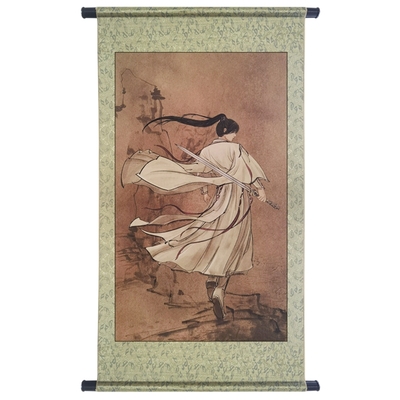 艺术风微喷打印宣纸装饰画