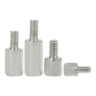 串口螺丝柱电脑机箱主板六角SR232接口VGA接头DB9/25英美制4#-40