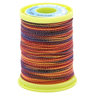 巧丝段染彩色12股星空蜡线闪金线洒金线手链表带挂绳手工DIY编绳