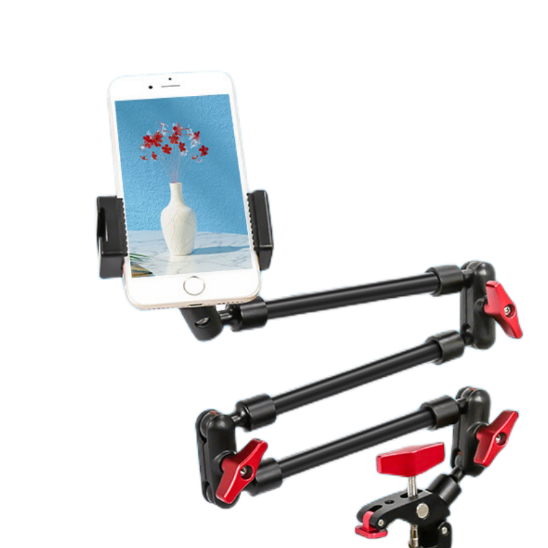 手机平板相机直播支架万向旋转