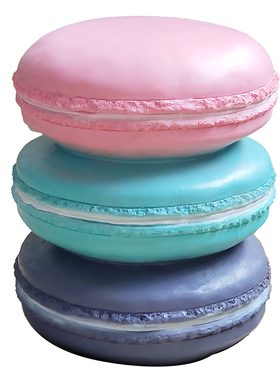 环保树脂凳子可爱俏皮客厅马卡龙