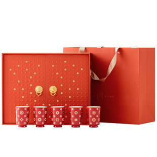 谦航故宫文创国潮唐宋元明清茶杯高档实用送长辈同事生日礼物礼品