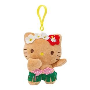 BTALENT可爱美人鱼公仔包包挂饰夏威夷黑皮Kitty玩偶挂件钥匙扣