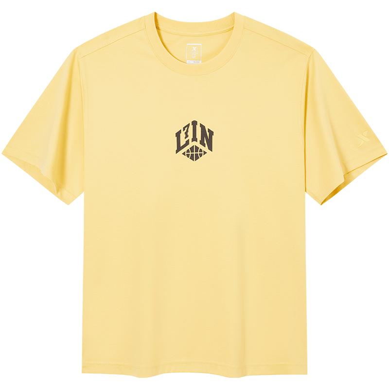 特步篮球短袖男2026年夏季新款官方短袖T恤运动服男974229010311