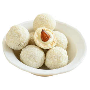 稳爸简方七白爆浆杏仁丸黑芝麻丸朴食夹心酥脆无添加休闲小零食