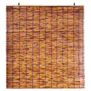 芦苇帘子竹帘窗帘卷帘门帘隔断帘子阳台装饰遮阳复古禅意日式草帘