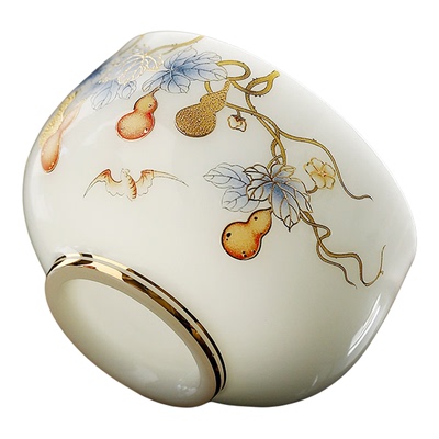 冰种璞玉主人杯福禄双全送礼