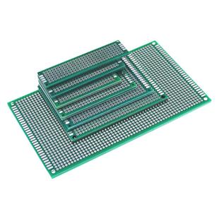 双面洞洞板万能板PCB万能板2x8~9x15线路板DIY实验面包板多种任选