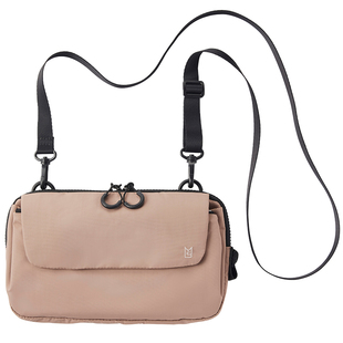 日本milesto多卡位单肩斜挎包翻盖2用信封包简约时尚休闲旅行百搭