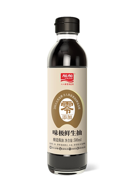 加加200天零添加特级味极鲜500ml