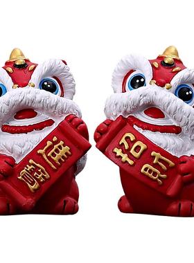 宽丰高级感国潮醒狮文创礼品