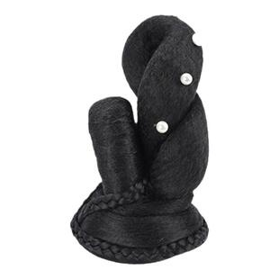 古风假发汉服头饰古典舞造型醉清波发髻古装盘发垫发女发型发包