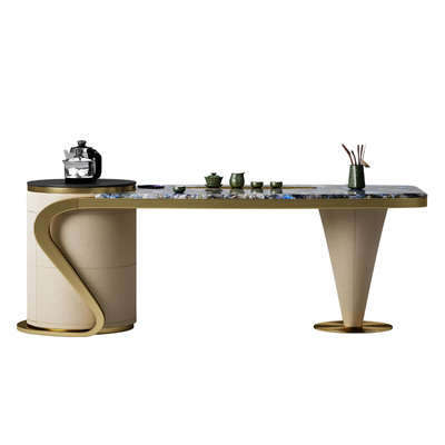 大理石茶桌轻奢现代高级感泡茶台