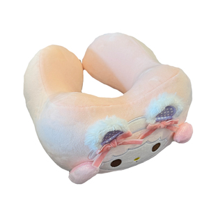 可爱粉色小羊记忆棉U型枕护颈枕办公室午睡靠枕便携旅行U形枕头