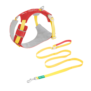 ZOOLAND狗狗胸背牵引绳工字遛狗小中大型犬防爆冲挣脱宠物牵狗绳