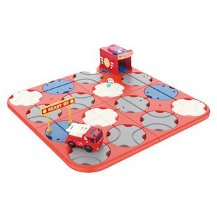 筑路迷宫轨道车儿童益智玩具音乐男孩思维训练3岁6岁亲子互动桌游