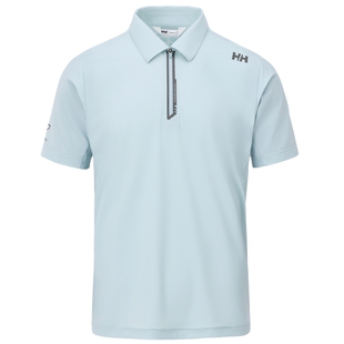 HELLY HANSEN/HH 专户外业凉感透气运动无束缚短袖半拉链POLO