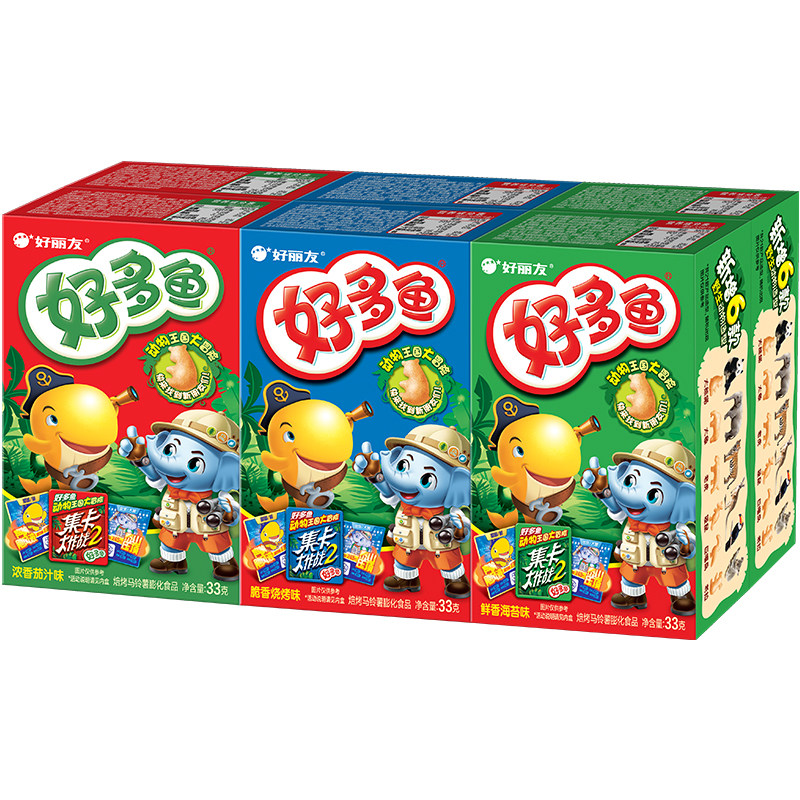 ORION/好丽友好多鱼非油炸小零食