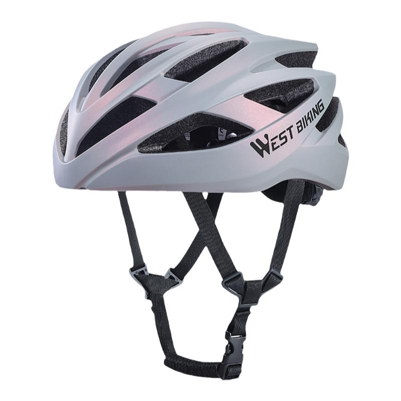 西骑者自行车头盔女一体成型头盔