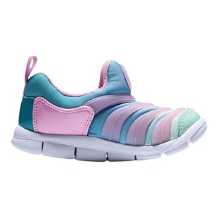 NIKE耐克婴童DYNAMO FREE毛毛虫一脚蹬舒适休闲鞋343938-642