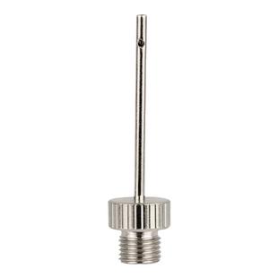 适用小米充气宝加高加厚球针铜镀镍接头双孔出气美嘴气筒气泵配件