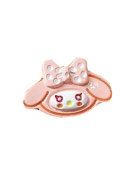 萌系卡通滴油可调合金戒指