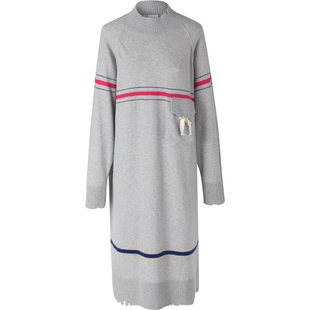 VVNK JANE PLUS春夏新品“全羊毛纱线”针织连衣裙女J311161603A