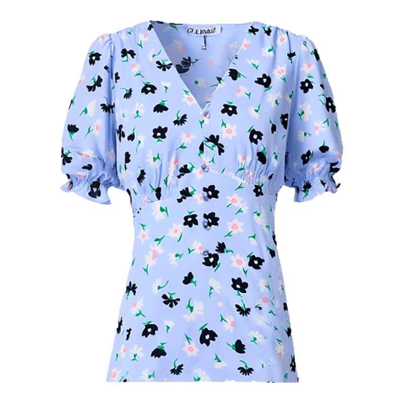 【礼物】kate spade ks 华尔兹茶歇碎花连衣裙