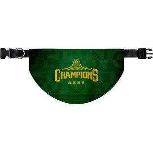 2025足协杯北京国安夺冠军纪念五冠宠物口水巾狗狗猫咪三角巾围脖