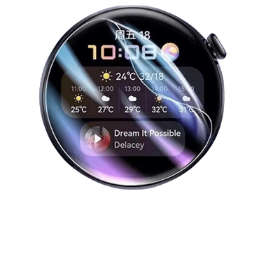 昌想适用圆形手表水凝膜防刮全屏