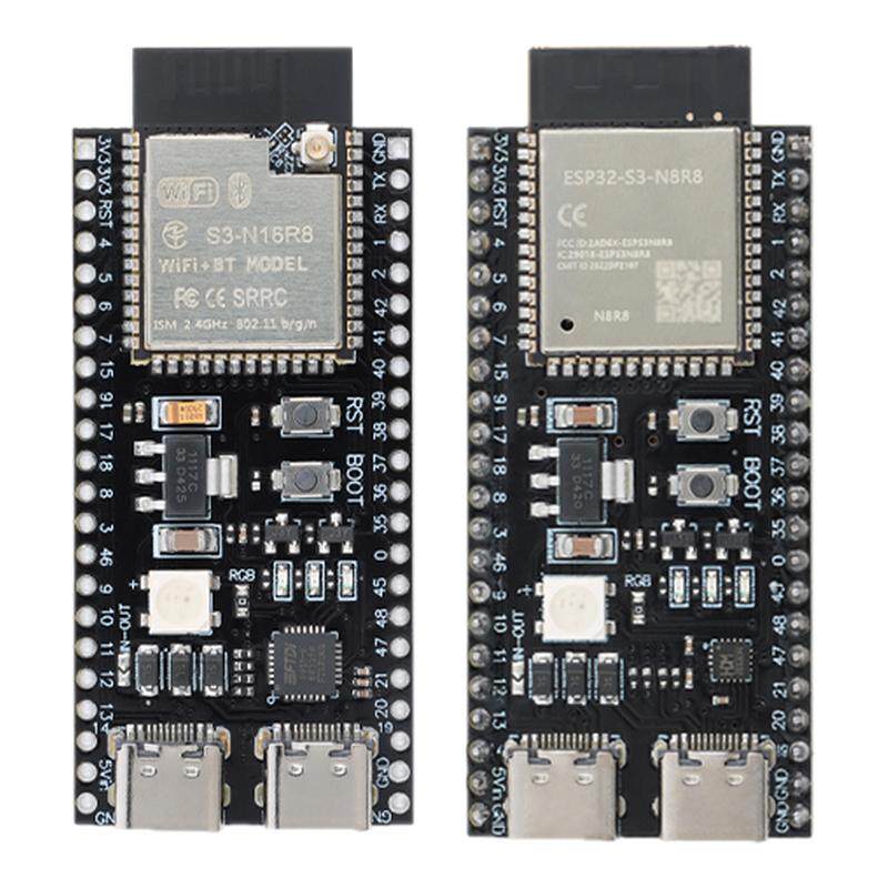 ESP32-S3开发板无线WIFI+蓝牙双核32位MCU核心板模块AI小智机器人