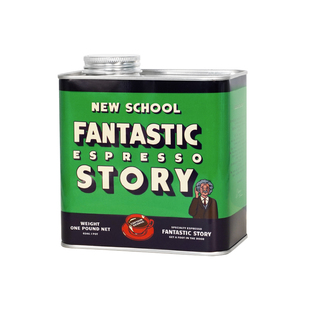 乔治队长 荒诞故事草莓威化意式拼配咖啡豆浅烘焙454g/200g罐装