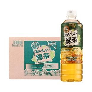 达亦多玉露绿茶饮料600ml*15瓶整箱回甘清甜无糖饮料