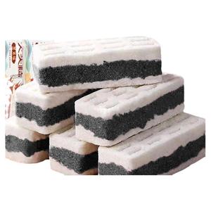 黑米芡实糕无加蔗糖黑米芡实糕旗舰店传统糕点健康营养粗粮零食品