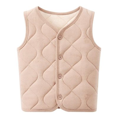 加厚保暖羊毛背心冬款青少年