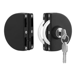 趟门锁有框玻璃门锁铝合金门锁移门钩锁阳台推拉门锁不锈钢包边锁