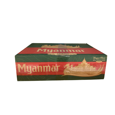 【25年9月后生产】缅甸缅玛啤酒Myanmar330ml x12拉罐原装进口