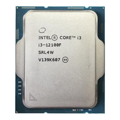 Intel7英特尔 i3-12100F全新散片 酷睿12代 搭配B660系列主板套装