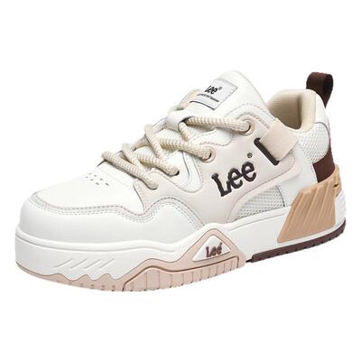 Lee男士春秋透气厚底休闲板鞋