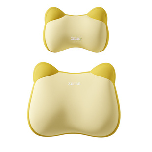 汽车腰靠开车护腰神器主驾驶座腰托车载靠背垫汽车头枕透气护颈枕