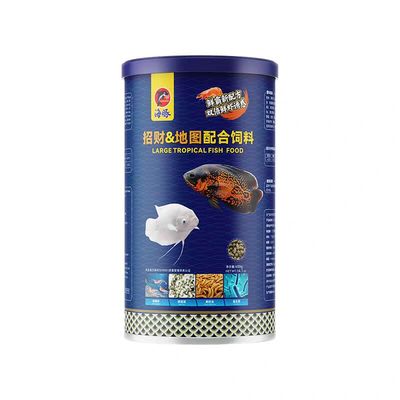 海豚地图鱼饲料招财防烂身战船鱼