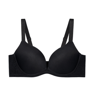 奶糖女孩光面聚拢无痕内衣女外扩漫画杯小胸显大文胸罩上托防下垂