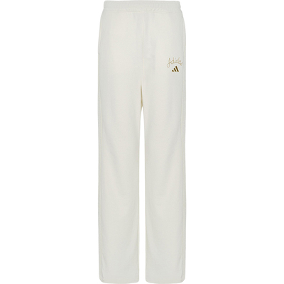 Adidas/阿迪达斯正品2025冬季款女士日常直筒针织高腰长裤KH2707