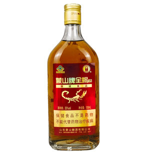 蒙山牌全蝎酒沂蒙山十足全蝎蝎子酒500ML
