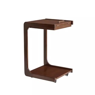 清仓实木边几小桌子家用茶几角几沙发侧边柜可移动茶水柜床头桌子