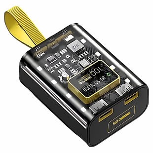 18650移动电源盒diy套件锂电池盒套料电源箱聚合物充电宝外壳透明